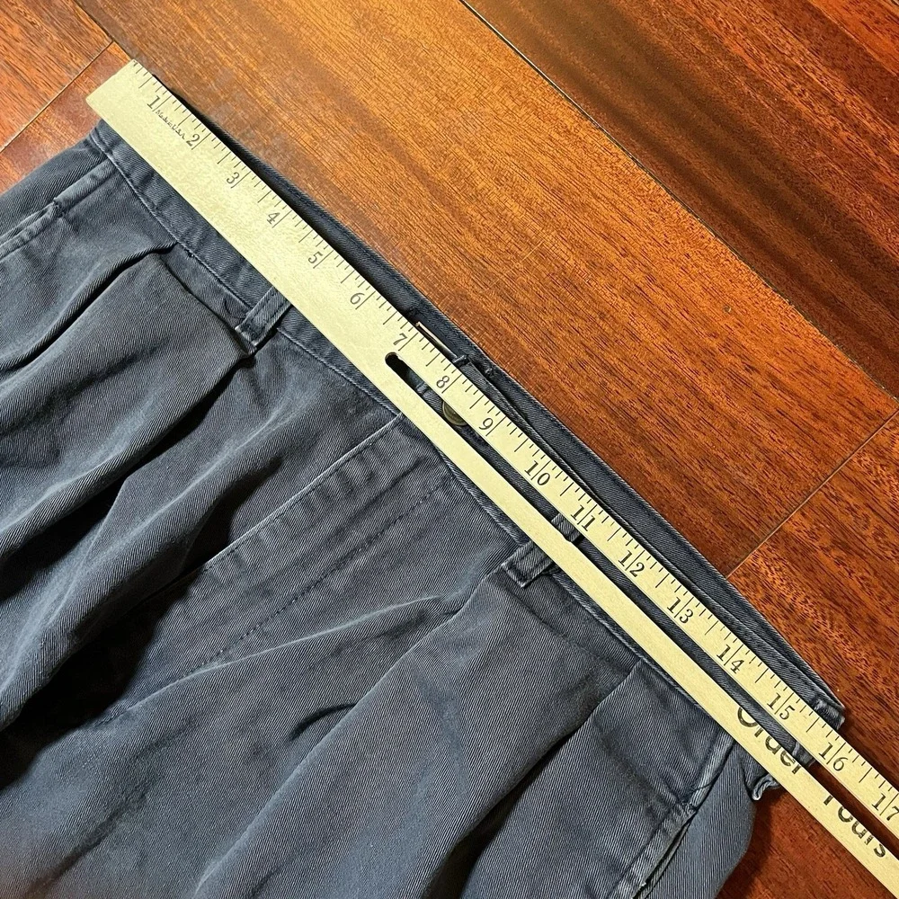 Vintage Polo Ralph Lauren Pants Mens 31x30 Blue Double Pleated MADE IN USA 80's